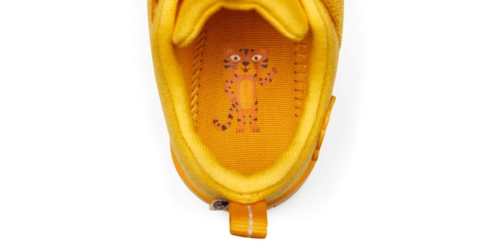 Affenzahn Barfußschuh Baumwolle Lucky - Tiger Gr. 28 11 Affenzahn Barfußschuh Baumwolle Lucky - Tiger Gr. 28 – Bild 9