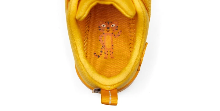 Affenzahn Barfußschuh Baumwolle Lucky - Tiger Gr. 26 11 Affenzahn Barfußschuh Baumwolle Lucky - Tiger Gr. 26 – Bild 9