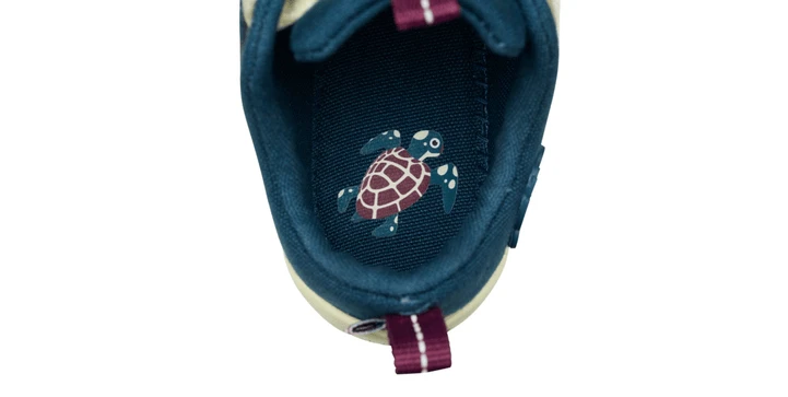 Affenzahn Barfußschuh Baumwolle Lucky - Schildkröte Gr. 30 11 Affenzahn Barfußschuh Baumwolle Lucky - Schildkröte Gr. 30 – Bild 9