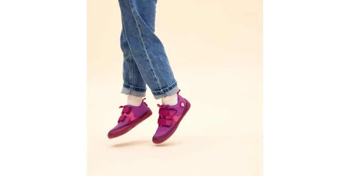 Affenzahn Barfußschuh Baumwolle Lucky - Vogel Gr. 21 13 Affenzahn Barfußschuh Baumwolle Lucky - Vogel Gr. 21 – Bild 11