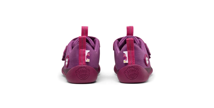 Affenzahn Barfußschuh Baumwolle Lucky - Vogel Gr. 21 4 Affenzahn Barfußschuh Baumwolle Lucky - Vogel Gr. 21 – Bild 2