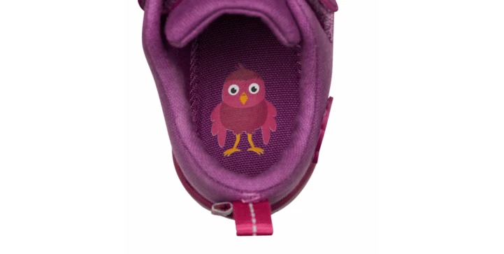 Affenzahn Barfußschuh Baumwolle Lucky - Vogel Gr. 21 11 Affenzahn Barfußschuh Baumwolle Lucky - Vogel Gr. 21 – Bild 9