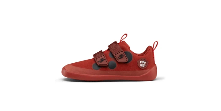 Affenzahn Barfußschuh Baumwolle Lucky - Marienkäfer Gr. 27 8 Affenzahn Barfußschuh Baumwolle Lucky - Marienkäfer Gr. 27 – Bild 6