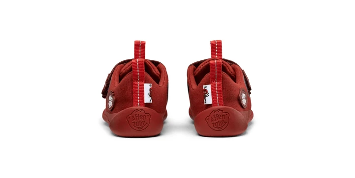 Affenzahn Barfußschuh Baumwolle Lucky - Marienkäfer Gr. 26 4 Affenzahn Barfußschuh Baumwolle Lucky - Marienkäfer Gr. 26 – Bild 2