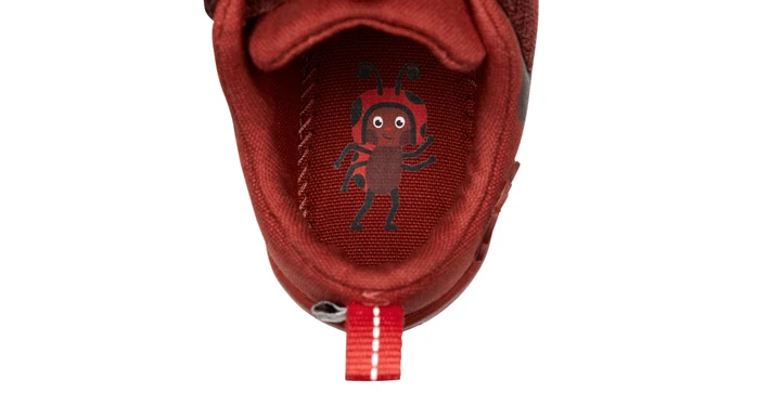 Affenzahn Barfußschuh Baumwolle Lucky - Marienkäfer Gr. 23 11 Affenzahn Barfußschuh Baumwolle Lucky - Marienkäfer Gr. 23 – Bild 9