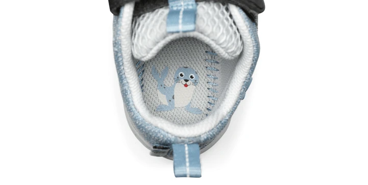 Affenzahn Barfußschuh Knit Happy - Robbe Gr. 27 11 Affenzahn Barfußschuh Knit Happy - Robbe Gr. 27 – Bild 9