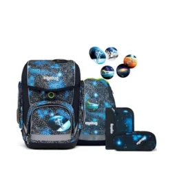 Ergobag Cubo Schulranzen-Set Bär Anhalter Durch Die Galaxis