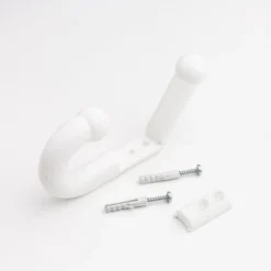 Reer - 10100 Sicherheits-Garderobenhaken, Weiß