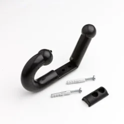 Reer - 10102 Sicherheits-Garderobenhaken, Schwarz