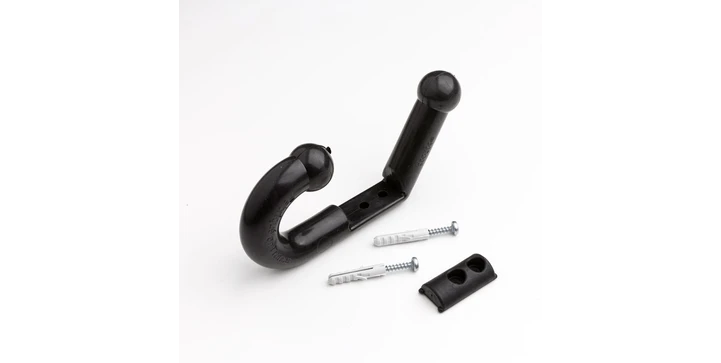 Reer - 10102 Sicherheits-Garderobenhaken, Schwarz 3 Reer - 10102 Sicherheits-Garderobenhaken, Schwarz