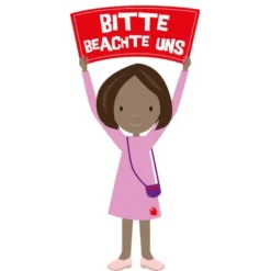 Reer - 10162 Reer - Warnschild Kind, Motiv: Kim