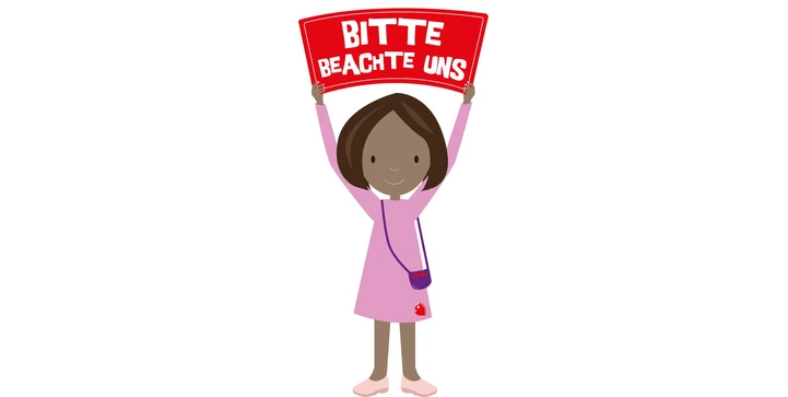 Reer - 10162 Reer - Warnschild Kind, Motiv: Kim 3 Reer - 10162 Reer - Warnschild Kind, Motiv: Kim