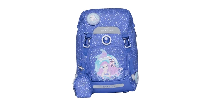 Beckmann Classic Schulrucksack 6-teilig Aquagirl 4 Beckmann Classic Schulrucksack 6-teilig Aquagirl – Bild 2