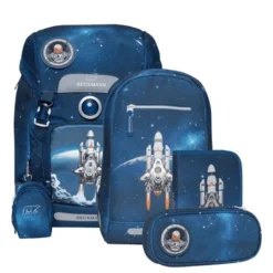 Beckmann Classic Schulrucksack 6-teilig Space Mission