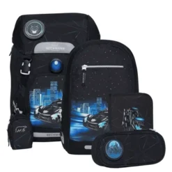 Beckmann Classic Schulrucksack 6-teilig Night Rider