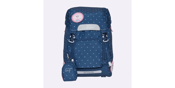 Beckmann Classic Schulrucksack 7-teilig Pet Friends Blue 5 Beckmann Classic Schulrucksack 7-teilig Pet Friends Blue – Bild 3