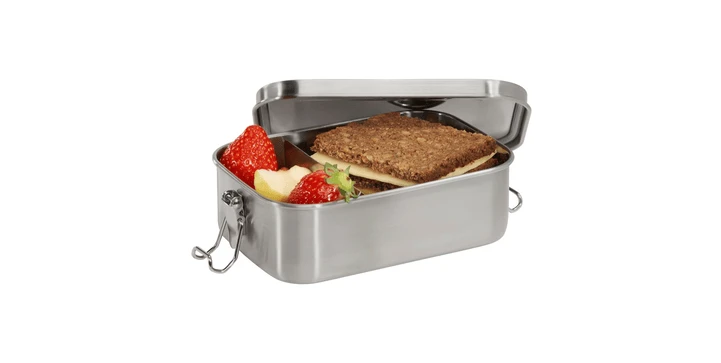 Step By Step Edelstahllunchbox "Blue & Yellow" 4 Step By Step Edelstahllunchbox "Blue & Yellow" – Bild 2