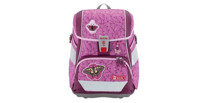 Step By Step 2IN1 PLUS Schulranzen-Set "Natural Butterfly", 6-teilig 4 Step By Step 2IN1 PLUS Schulranzen-Set "Natural Butterfly", 6-teilig – Bild 2