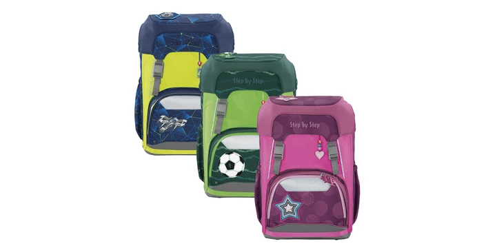 Step By Step Neon Pull-Over Für Das Schulrucksackmodell GIANT, Grün 3 Step By Step Neon Pull-Over Für Das Schulrucksackmodell GIANT, Grün