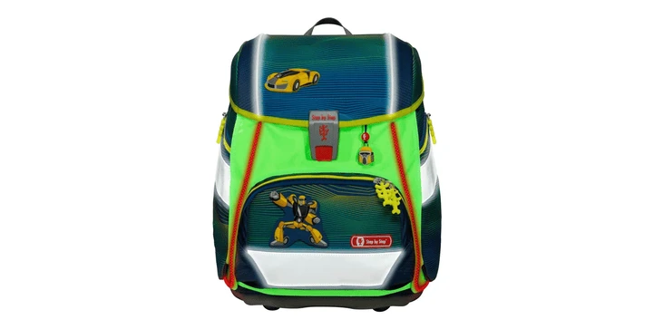 Step By Step LED Neon Pull-Over Für Das Schulranzenmodell 2IN1 PLUS, Grün 5 Step By Step LED Neon Pull-Over Für Das Schulranzenmodell 2IN1 PLUS, Grün – Bild 3