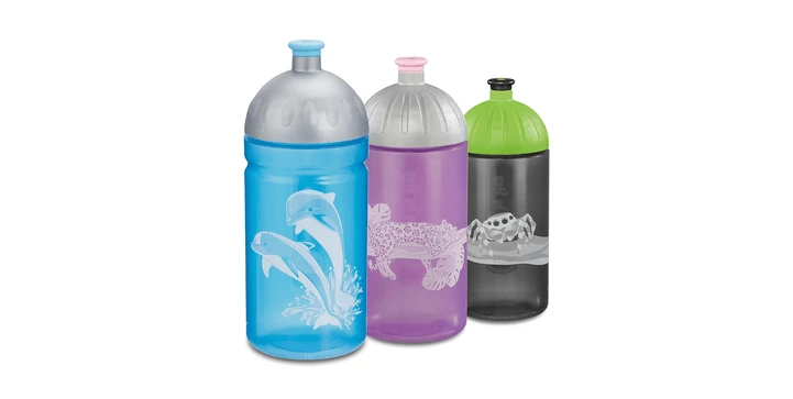 Step By Step Trinkflasche "Happy Dolphins", Türkis 4 Step By Step Trinkflasche "Happy Dolphins", Türkis – Bild 2