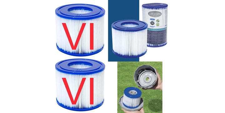 Bestway 15196 Filterkartuschen VI - Für Lay-Z-Spa, 10,6 X 8 Cm (2er Set) 5 Bestway 15196 Filterkartuschen VI - Für Lay-Z-Spa, 10,6 X 8 Cm (2er Set) – Bild 3