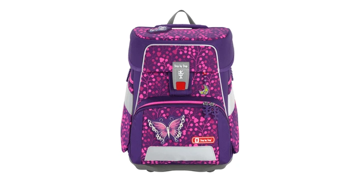 Step By Step SPACE SHINE Schulranzen-Set "Butterfly Night", 5-teilig 5 Step By Step SPACE SHINE Schulranzen-Set "Butterfly Night", 5-teilig – Bild 3