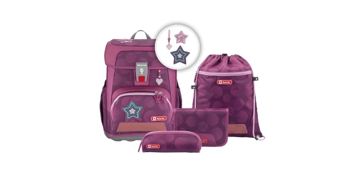 Step By Step CLOUD Schulranzen-Set "Glamour Star", 5-teilig 3 Step By Step CLOUD Schulranzen-Set "Glamour Star", 5-teilig