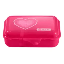 Step By Step Lunchbox "Glitter Heart" Pink