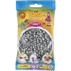 HAMA Perlenbeutel 1000 Stck. Grau