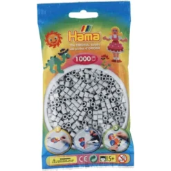 HAMA Perlenbeutel 1000 St. Hellgrau