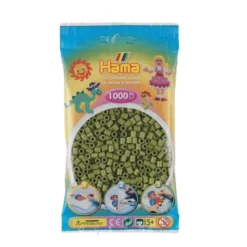 HAMA Perlenbeutel 1000 St. Helle Olive