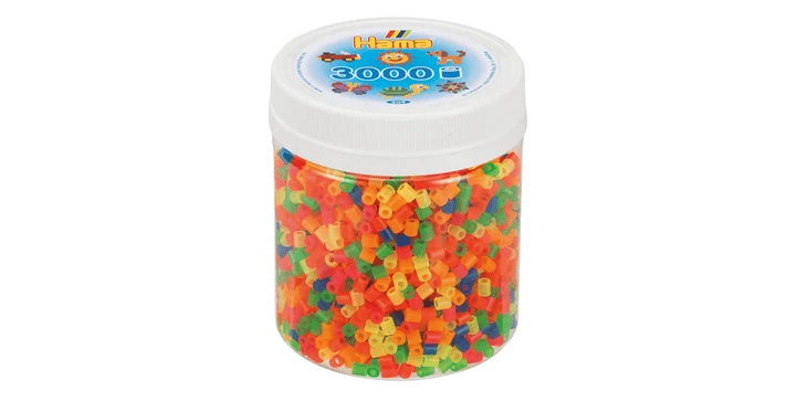 HAMA Dose Mit 3.000 Perl. Neonmix 3 HAMA Dose Mit 3.000 Perl. Neonmix