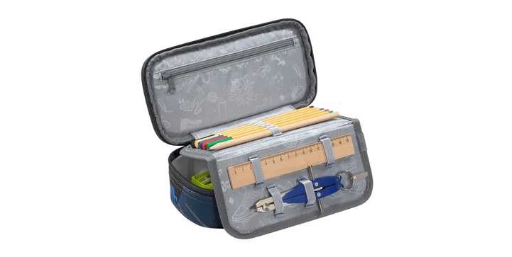 Coocazoo Schlämpermäppchen, Blue Craft 4 Coocazoo Schlämpermäppchen, Blue Craft – Bild 2