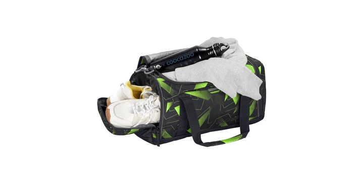 Coocazoo Sporttasche, Lime Flash 4 Coocazoo Sporttasche, Lime Flash – Bild 2