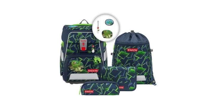 Step By Step SPACE Schulranzen-Set Wild T-Rex Taro 3 Step By Step SPACE Schulranzen-Set Wild T-Rex Taro