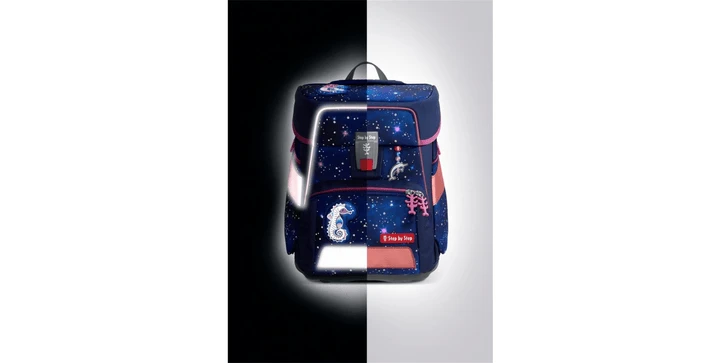 Step By Step SPACE Reflekt Schulranzen-Set Seahorse Zoe 5tlg. 5 Step By Step SPACE Reflekt Schulranzen-Set Seahorse Zoe 5tlg. – Bild 3