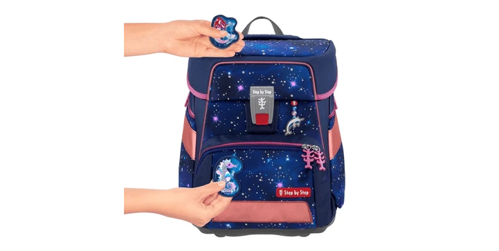 Step By Step SPACE Reflekt Schulranzen-Set Seahorse Zoe 5tlg. 8 Step By Step SPACE Reflekt Schulranzen-Set Seahorse Zoe 5tlg. – Bild 6
