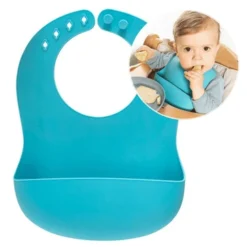 Reer - Eat'n Tidy Silikon-Lätzchen Blau