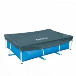 INTEX Abdeckplane Für Frame-Pool Ø 457cm , Mit Überhang 25 Cm