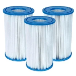 INTEX Filterkartusche Typ A (Höhe 20cm, Außen Ø 10,7cm, Innen Ø 4,7cm) 3er-Pack