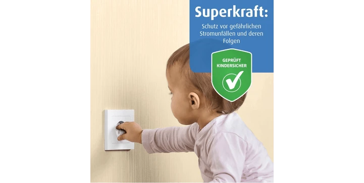 Reer - 32220 Steckdosenschutz, Schraubbar, 20 Stück 6 Reer - 32220 Steckdosenschutz, Schraubbar, 20 Stück – Bild 4