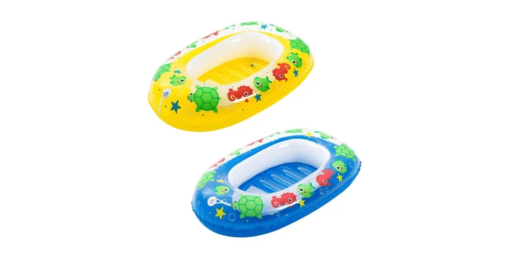 Bestway Kiddie Raft Kinderboot, Blau Oder Gelb 3 Bestway Kiddie Raft Kinderboot, Blau Oder Gelb