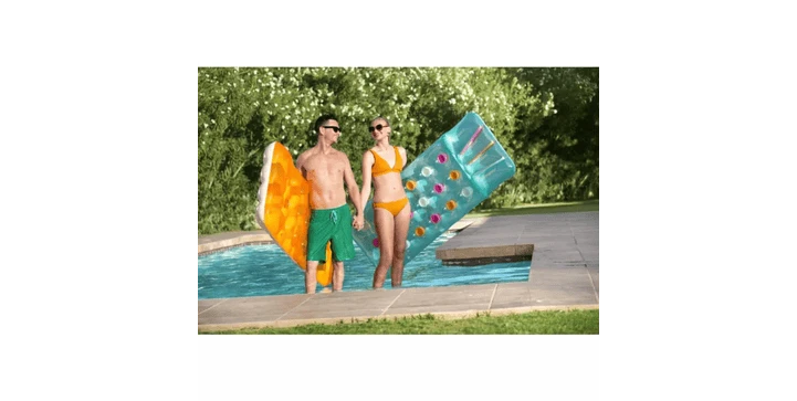 Bestway® Luftmatratze Color Lounge Gelb Oder Blau 8 Bestway® Luftmatratze Color Lounge Gelb Oder Blau – Bild 6