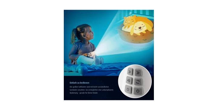 Reer - 52110 Reer - DreamBeam Motivprojektor - Weiß 6 Reer - 52110 Reer - DreamBeam Motivprojektor - Weiß – Bild 4