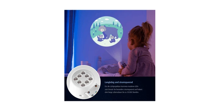 Reer - 52110 Reer - DreamBeam Motivprojektor - Weiß 4 Reer - 52110 Reer - DreamBeam Motivprojektor - Weiß – Bild 2