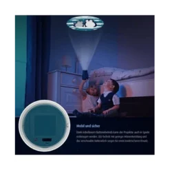 Reer - 52113 Reer - DreamBeam Motivprojektor - Petrolblau -Kinderspielzeugladen 52113 4