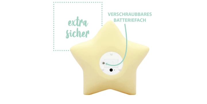 Reer - 52265 Star - Sweet Dreams Lumilu Nachtlicht 4 Reer - 52265 Star - Sweet Dreams Lumilu Nachtlicht – Bild 2