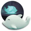 Reer - 52293 Dolphin - Sea Life Lumilu Nachtlicht -Kinderspielzeugladen 52293 sealife dolphin
