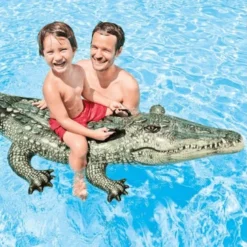 INTEX 57551NP Aufblasbares Ride-On-Krokodil -Kinderspielzeugladen 57551np 3